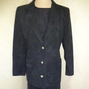 Vintage 1980s Bill Blass Jacket Top Skirt 10 S M